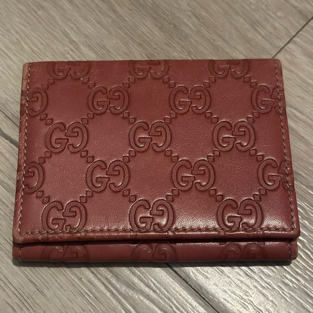 Gucci card holder